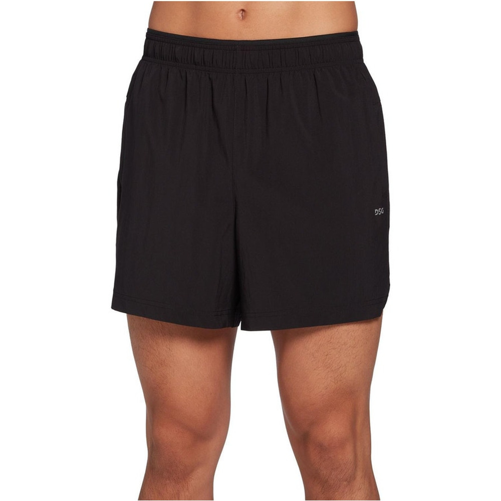 DSG Men's Small Pure Black 7" Stride Running Athletic Workout Gym Shorts H4-2